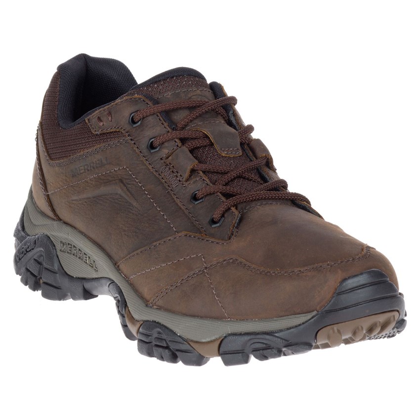 Basket Merrell Moab Adventure Lace Marron Foncé Homme | R.U.QOZI